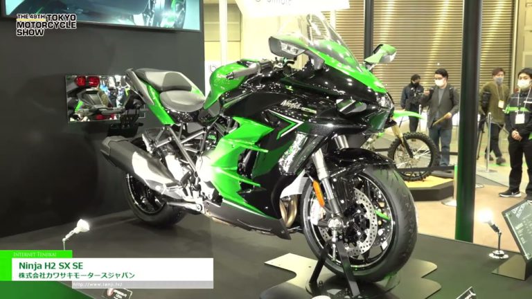 [Ika-49 na Tokyo Motorcycle Show] Ninja H2 SX SE - Kawasaki Motors Japan Co., Ltd.