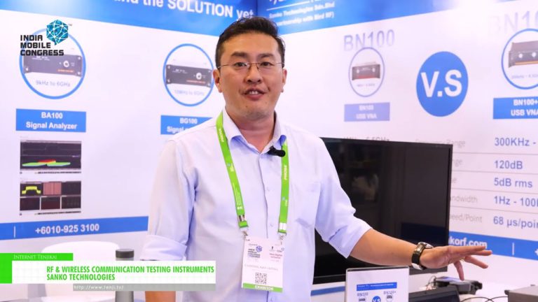 [India Mobile Congress 2022] Mga Instrumento sa Pagsubok ng RF at Wireless Communication - Sanko Technologies