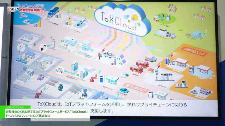 [RISCON TOKYO 2023] Pinapabilis ng Serbisyo ng IoT Platform na "ToXCloud" ang Iyong DX - Tokico System Solutions Co., Ltd.