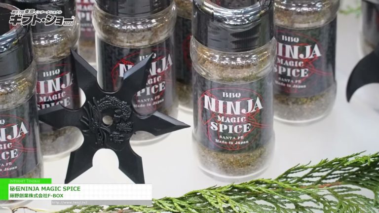 [Ang 97th TOKYO INTERNATIONAL Gift Show Spring 2024] Itago ang NINJA MAGIC SPICE - Fujino Founding Co., Ltd. F-BOX