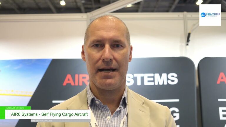 [Helitech Expo 2024] Self Flying Cargo - AIR6 SYSTEMS