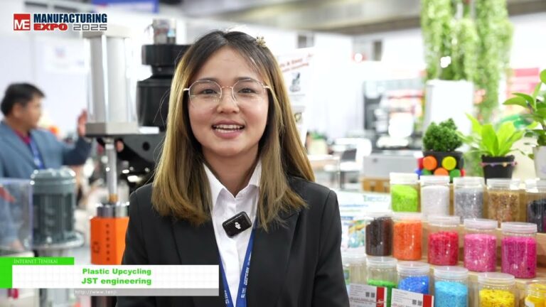 [Manufacturing Expo 2025] Plastic Upcycling - JST engineering