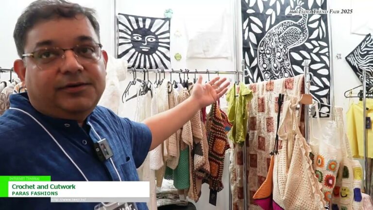 [Ika-16 na India Trend Fair Tokyo 2025] Gantsilyo at Cutwork - PARAS FASHIONS