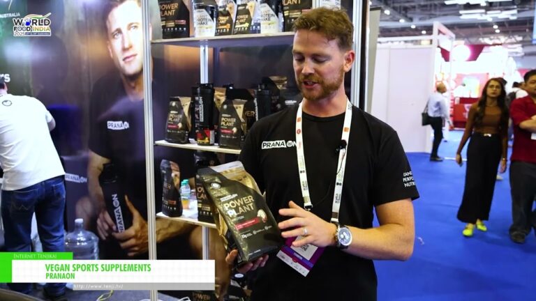 Mga Supplement sa Vegan Sports - PRANAON [WORLD FOOD INDIA 2025]