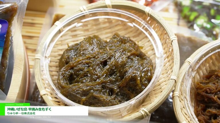 Maagang Pag-aani ng Sariwang Mozuku Seaweed sa Isla ng Okinawa Izena - Churayuna Co., Ltd. [The 60th SUPERMARKET TRADE SHOW 2026]