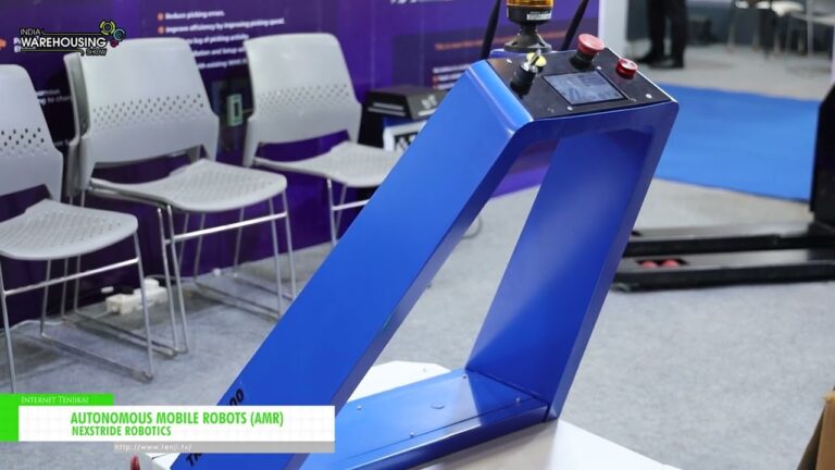 Mga Awtonomong Mobile Robot (AMR) - NEXSTRIDE ROBOTICS [15th Edition of India Warehousing Show 2026]