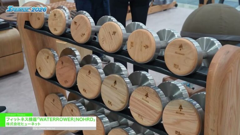 Kagamitan sa Fitness WATERROWER|NOHRD - HUNET Co., Ltd. [SPORTEC 2026]